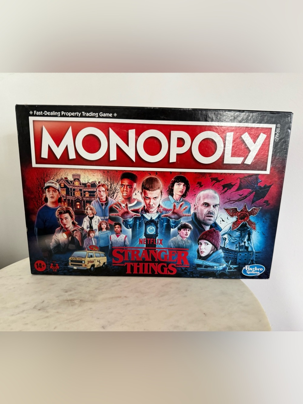 NWT Monopoly Stranger Things Hasbro Board Game Season 4 Edition Vecna Hellfire